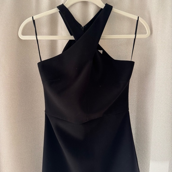 Likely Carolyn Elegant Little Black Dress Fancy Bodycon Feminine Size 0 - Picture 5 of 8